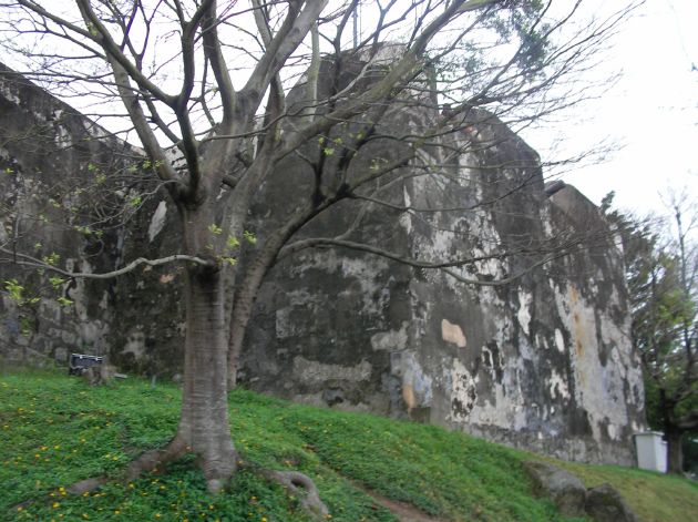モンテの砦の外壁